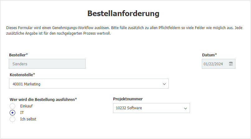 In 4 Schritten zum effizienten Beschaffungsprozess